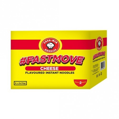 CASA MIA NOODLES 8X5X70G CHEESE